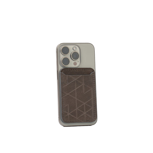 Leather Wallet compatible with MagSafe - Classic (Vectors)